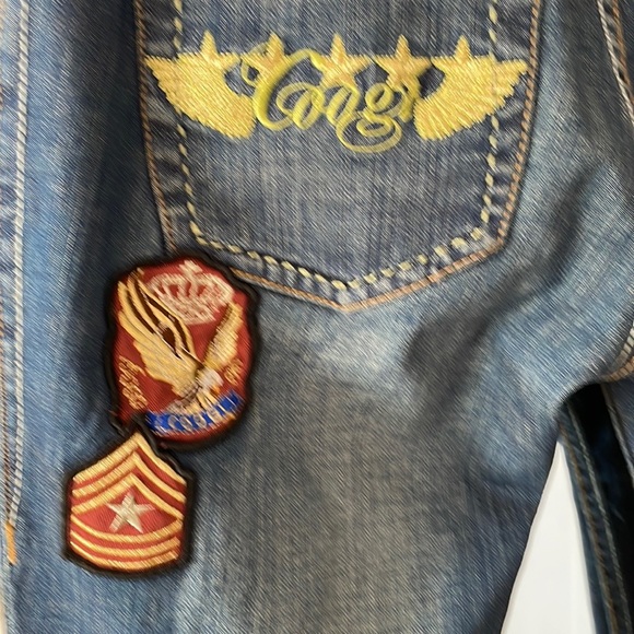 COOGI classic jeans size 6 32”/W-33.5”/L - Picture 6 of 8